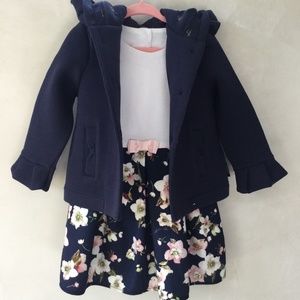 Baker by Ted Baker Set (dress, hoodie and boots)